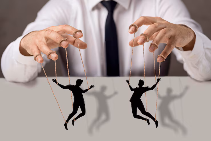 Some people want to feel important by trying to controll the people around them. Some people want to feel important by trying to controll the people around them.