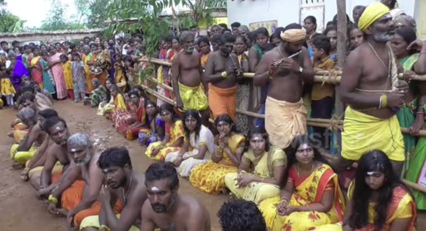 Smashing Coconuts on People’s Skulls in India Smashing Coconuts on People’s Skulls in India