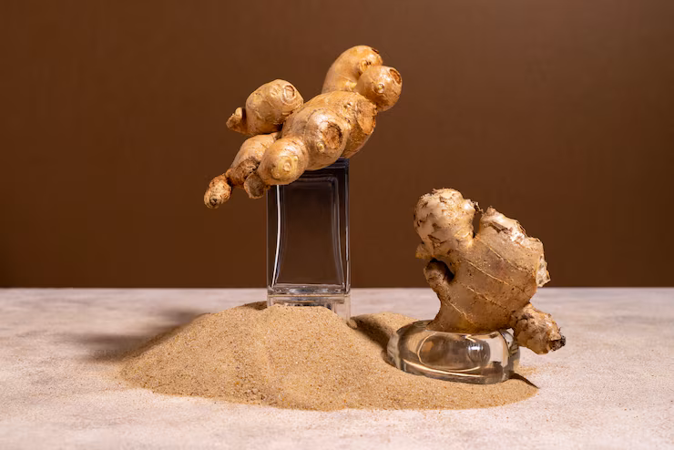 Ginger  is widely known for its warming, stimulating properties and is a staple in both culinary and medicinal practices