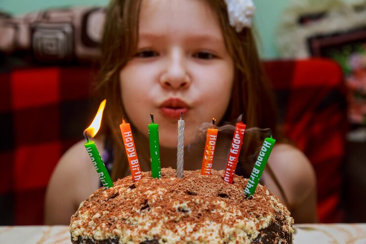 Blowing Out Birthday Candles Spreads Bacteria Blowing Out Birthday Candles Spreads Bacteria