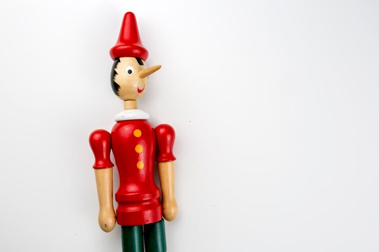 This phenomenon has been dubbed the Pinocchio effect This phenomenon has been dubbed the Pinocchio effect