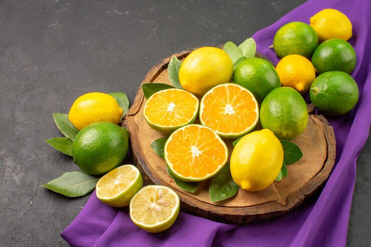 Citrus Fruits contain the naturally occurring folate, which is the main ingredient of folic acid.