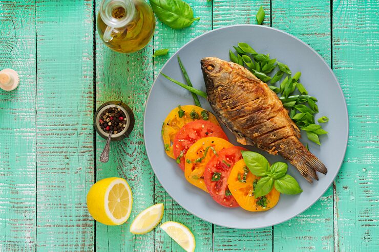 Fish contain vitamin D and omega-3 fatty acids