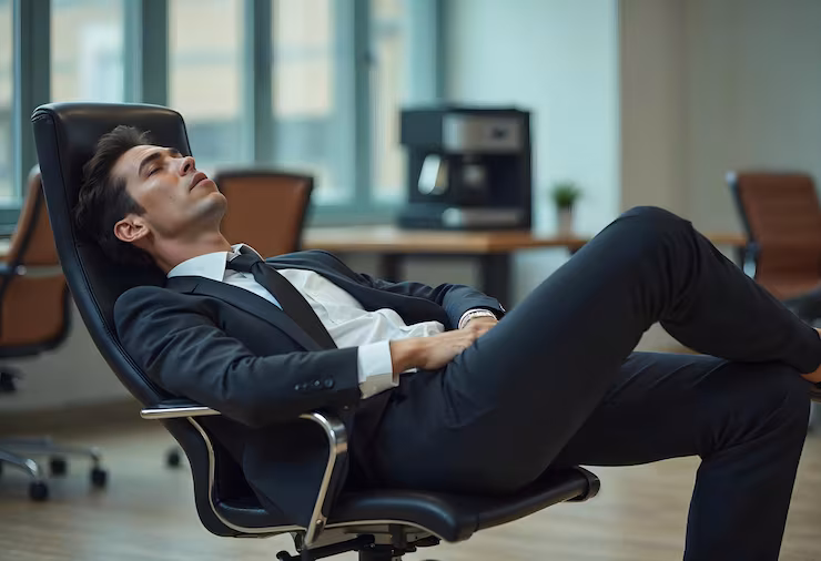 The slacker is always late in delivering results.