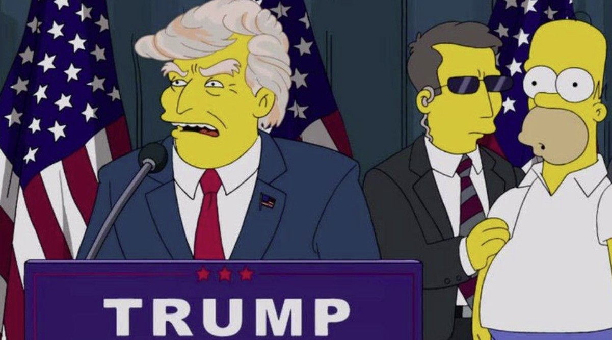 The Simpsons predicated that Donald Trump would become president The Simpsons predicated that Donald Trump would become president